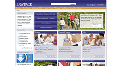 Desktop Screenshot of lawpack.co.uk